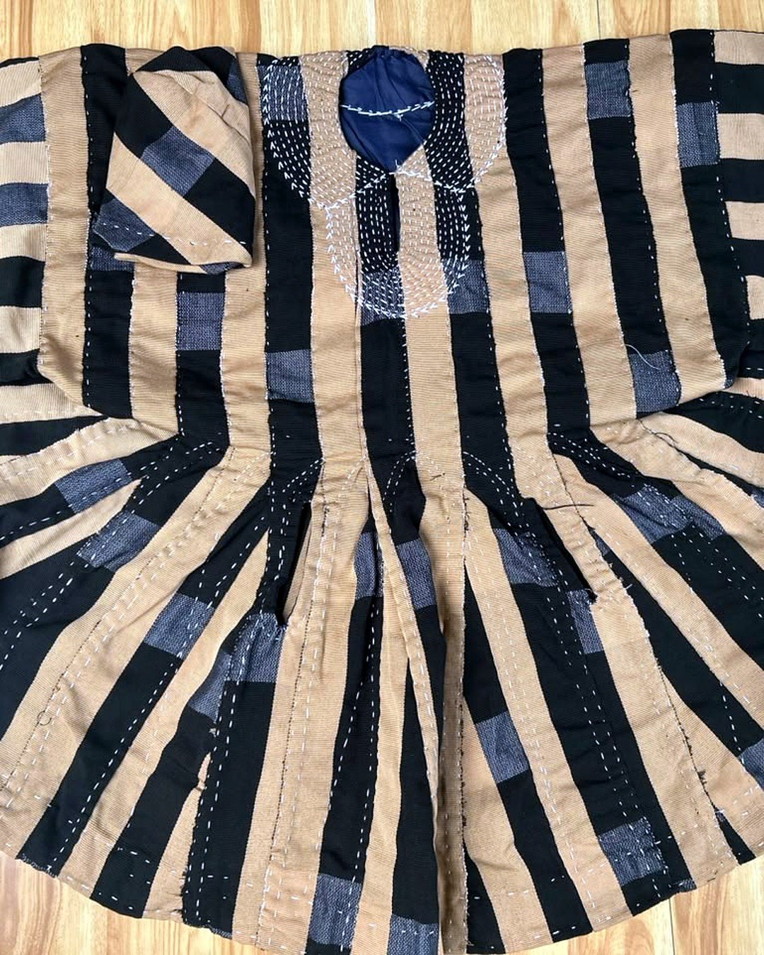 Sand & Black Fugu Smock — view 2