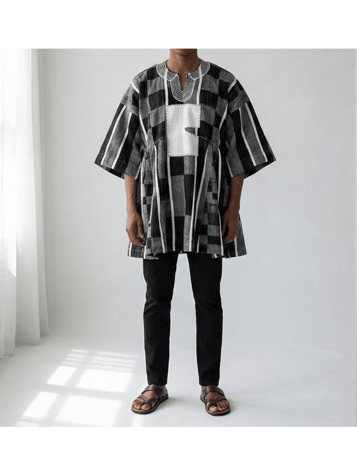 Shadow Checker Fugu Batakari Smock