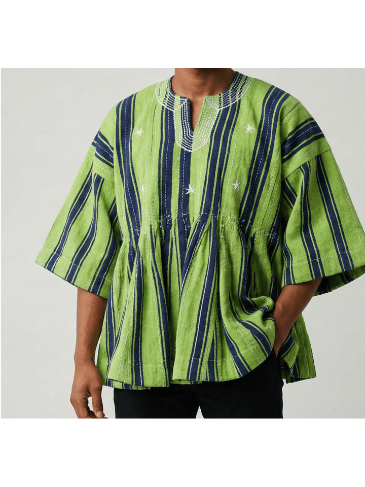 Cosmic Night Fugu Batakari Smock